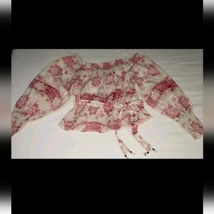 ZIMMERMANN Bayou Linen Top Women's Size 2 / US 6-8